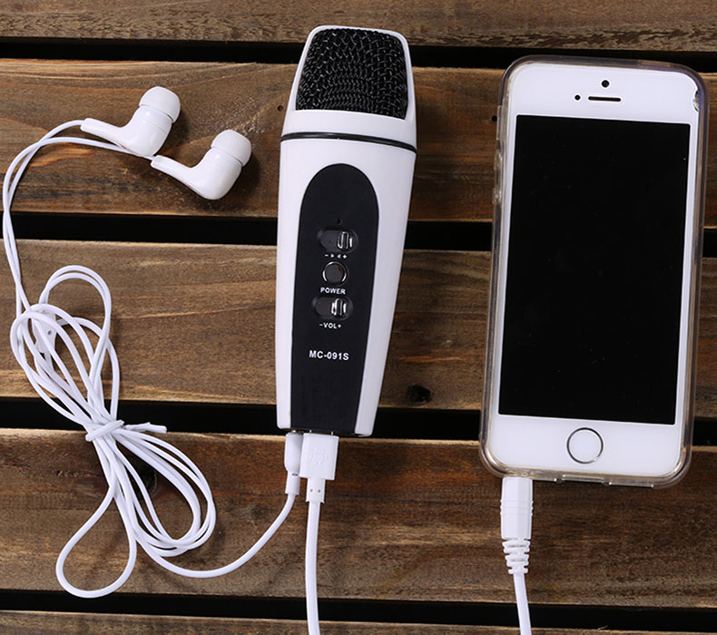 Mic Karaoke Kiêm Loa Bluetooth MC-091S